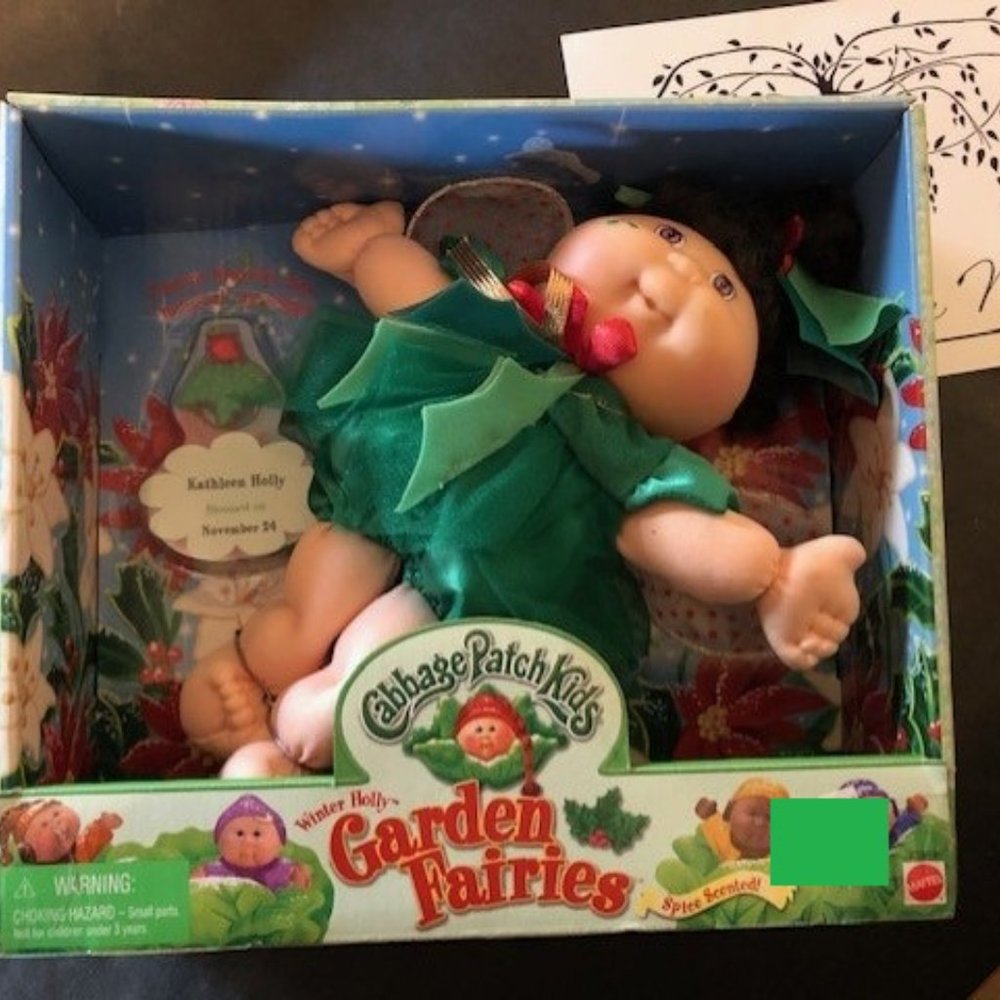 VINTAGE Cabbage Patch Kids November Birthday Kathleen Holly 1999 Hasbro NIB